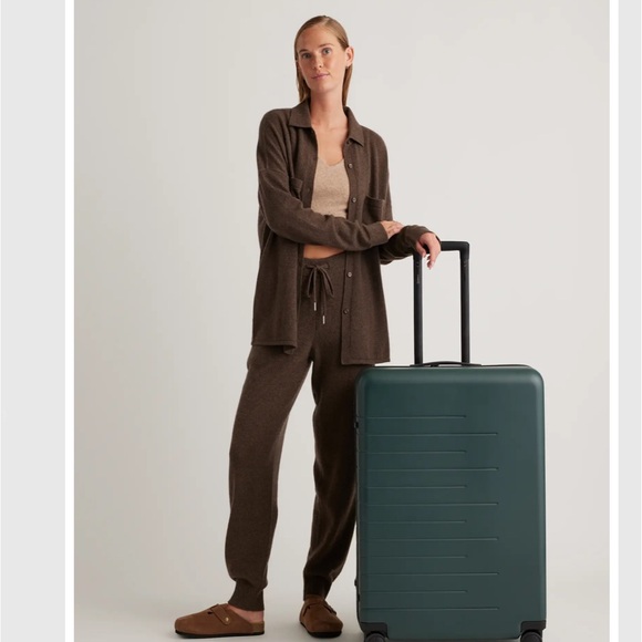 Quince Handbags - QUINCE  Expandable Large Check-In Suitcase